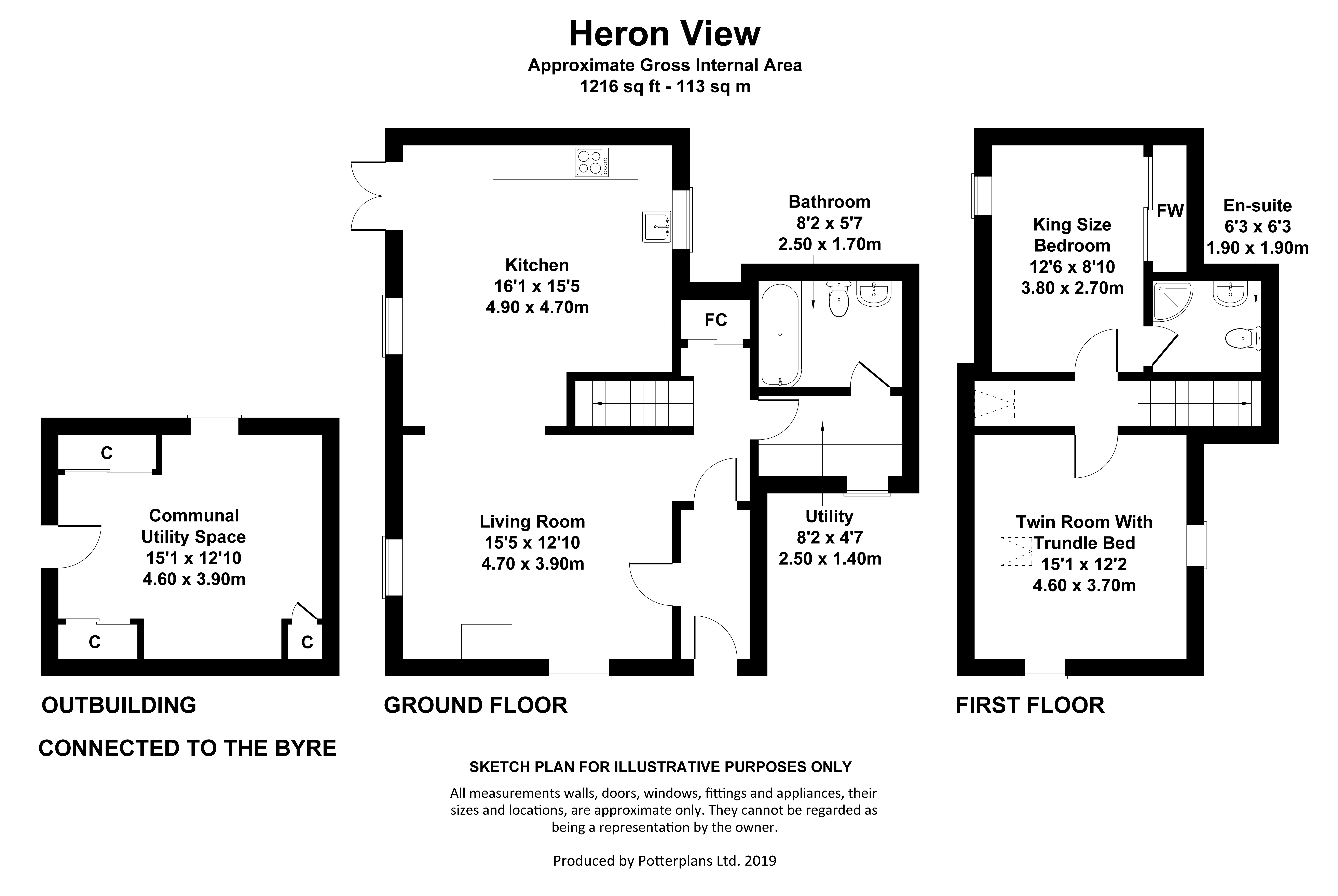 Heron View floor plan
